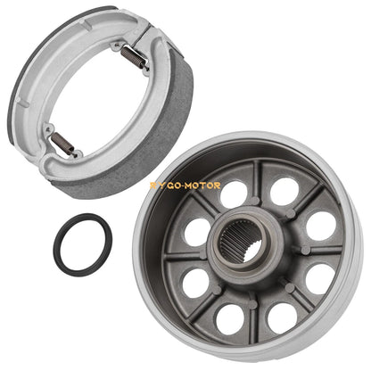 Rear Brake Drum Hub Shoes Kit for Honda Fourtrax 300 (1988–2000)