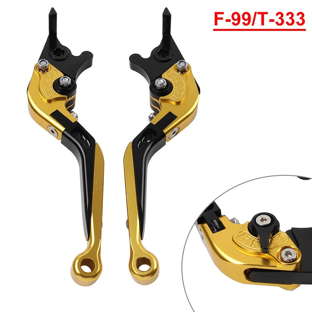 CNC Folding Extendable Brake Clutch Levers for DAYTONA 675 R & SPEED TRIPLE R (2013-2018)
