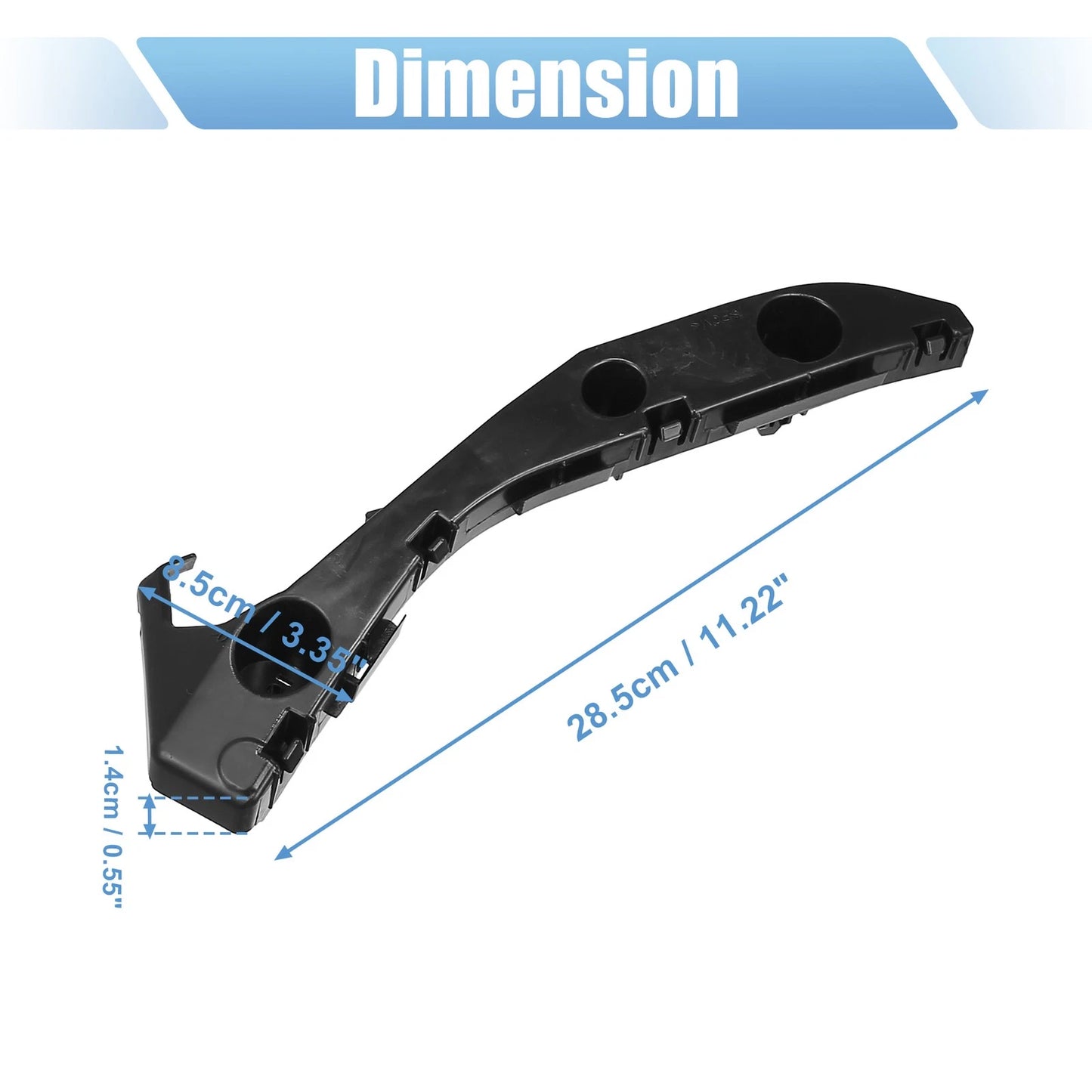 Front Bumper Mounting Support Bracket  for Toyota Prius (2001-2009)