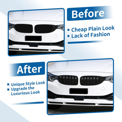 Matte Black Kidney Grille for BMW F32 2013-2018 4 Door