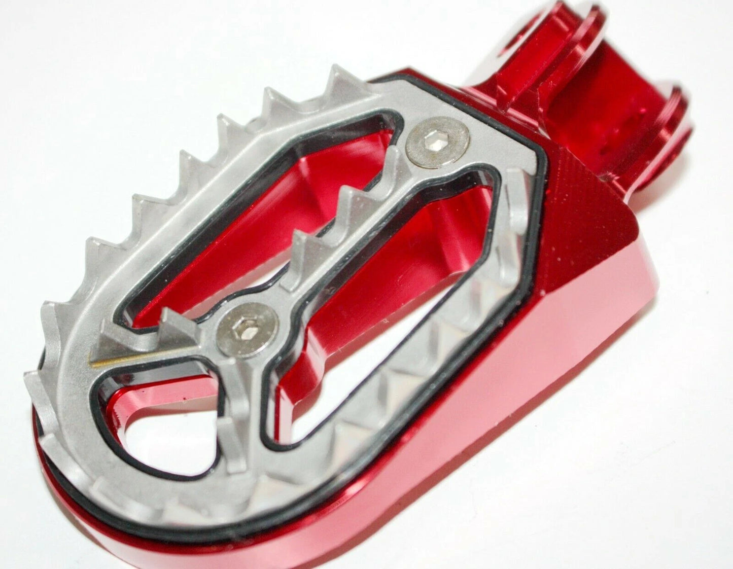 CNC Red Stainless Foot Pegs for KTM 65SX Motorcycle
