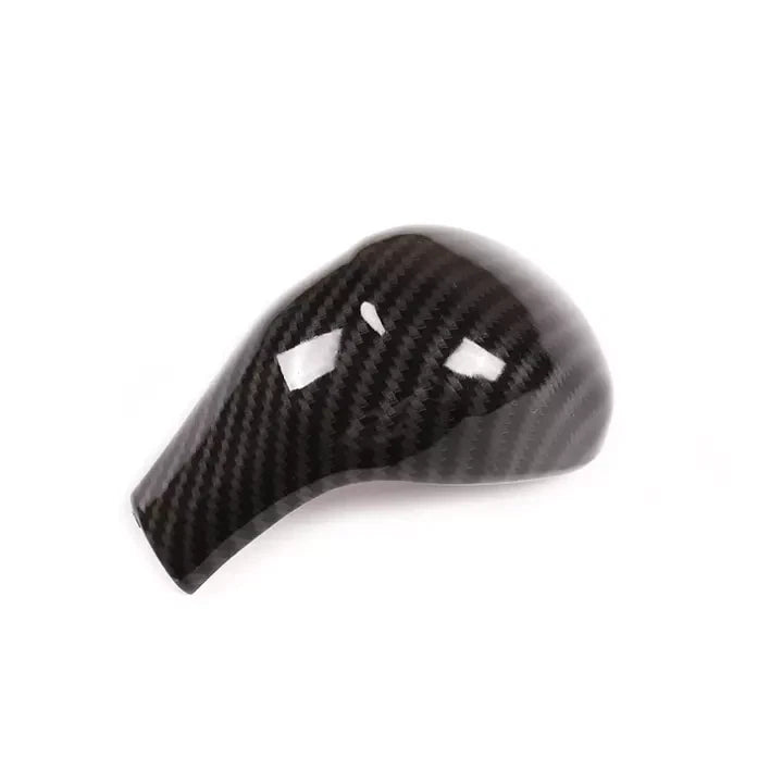 Carbon fiber Gear Shift Knob Cover Trim Decor for Toyota Highlander (2015–2019)