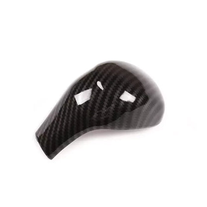 Carbon fiber Gear Shift Knob Cover Trim Decor for Toyota Highlander (2015–2019)