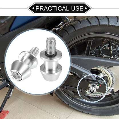 Pair Swingarm Spools 10mm for Motorbike