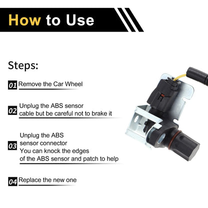 ABS Wheel Speed Sensor for Dodge Ram 1500 2500 3500