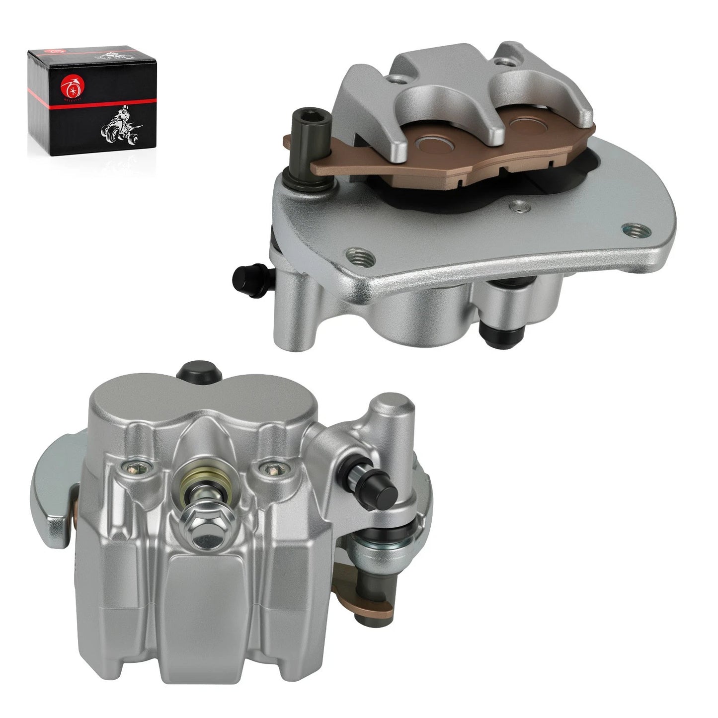 Front Brake Calipers w/Pads for Can-Am Commander 1000/1000R 2011-2018