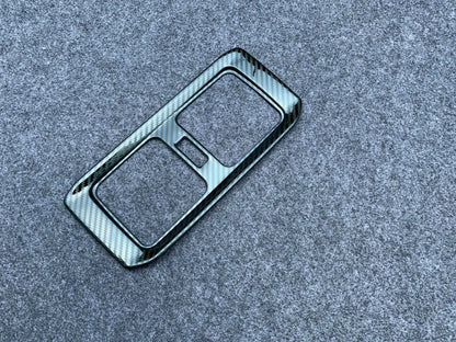 Rear Carbon Fiber Air Vent Outlet Cover for 2019-2023 Toyota RAV4