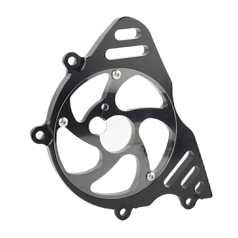 Black CNC Front Chain Sprocket Cover for Kawasaki Z1000 (2010-2017)