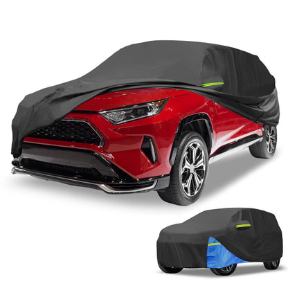 Waterproof Car Cover with Door Zipper for Toyota Highlander (2001–2023)