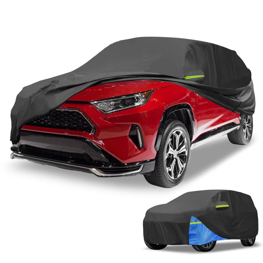Waterproof Car Cover with Door Zipper for Toyota Highlander (2001–2023)