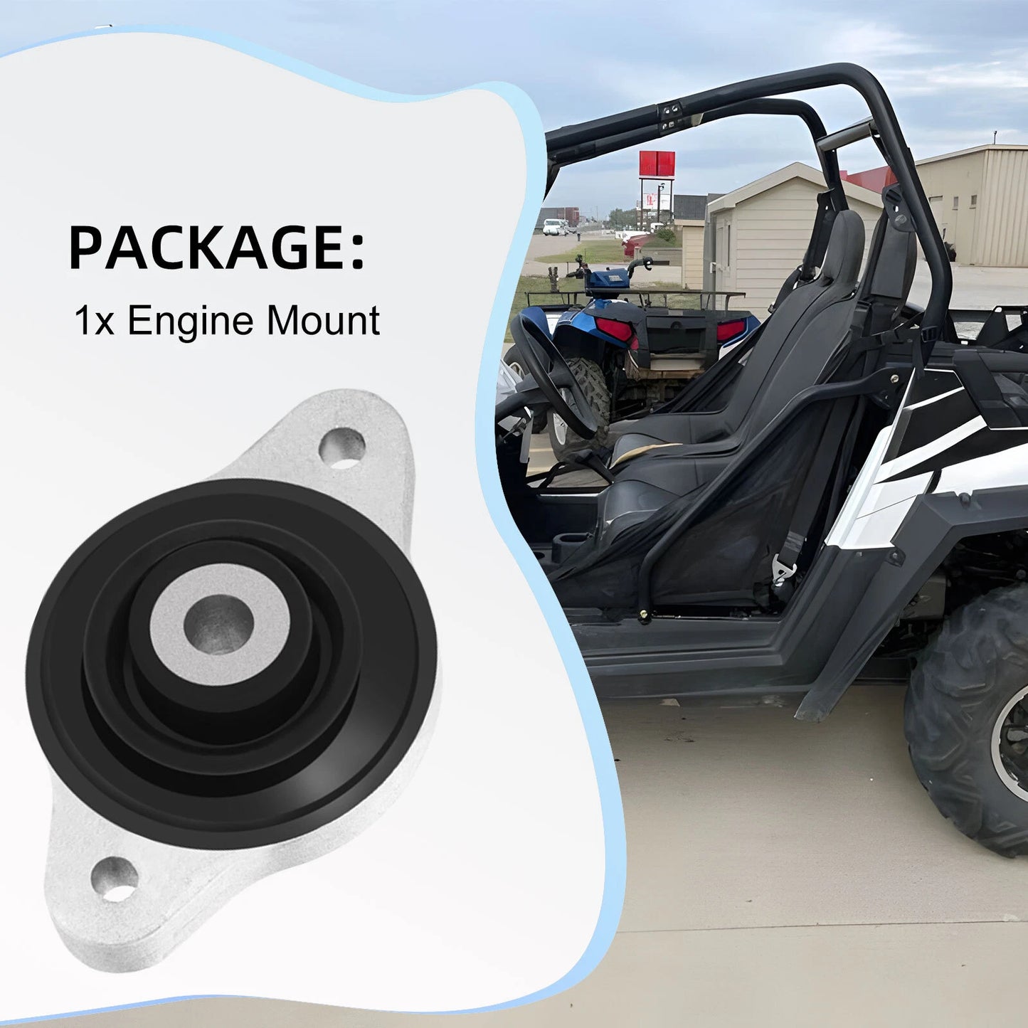 Transmission Mount for Polaris RZR 800 EPS (2009-2014)