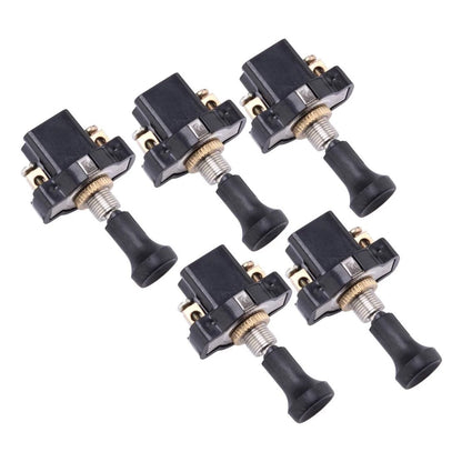 5 x 8mm Threaded Push Pull Switch for Electrical 12V (Compatible with Various Models)