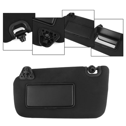 Black Front Left Sunvisor Shade Cover for Nissan Sentra (2013-2019)