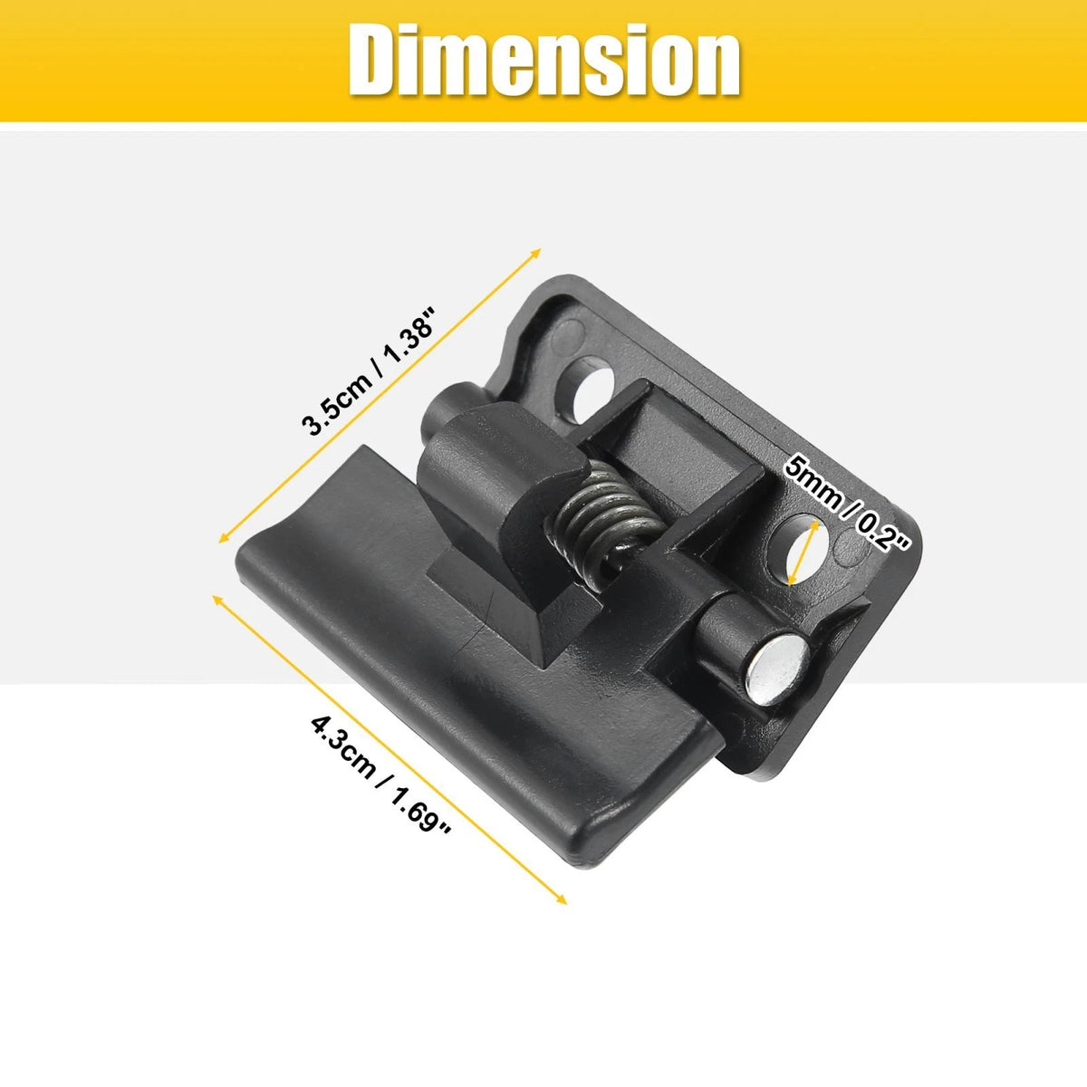 Center Console Lid Latch for Toyota RAV4 4Runner Camry Corolla (2001-2023)