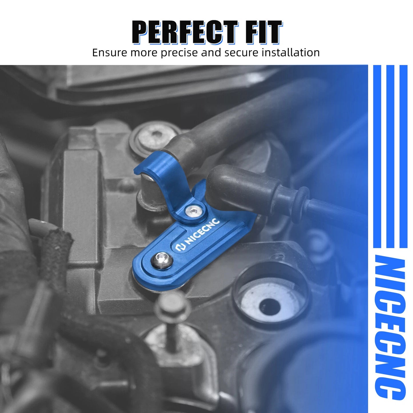 Spark Plug Boot Hold Down Clamp for YAMAHA YFZ450R (2009-2025)