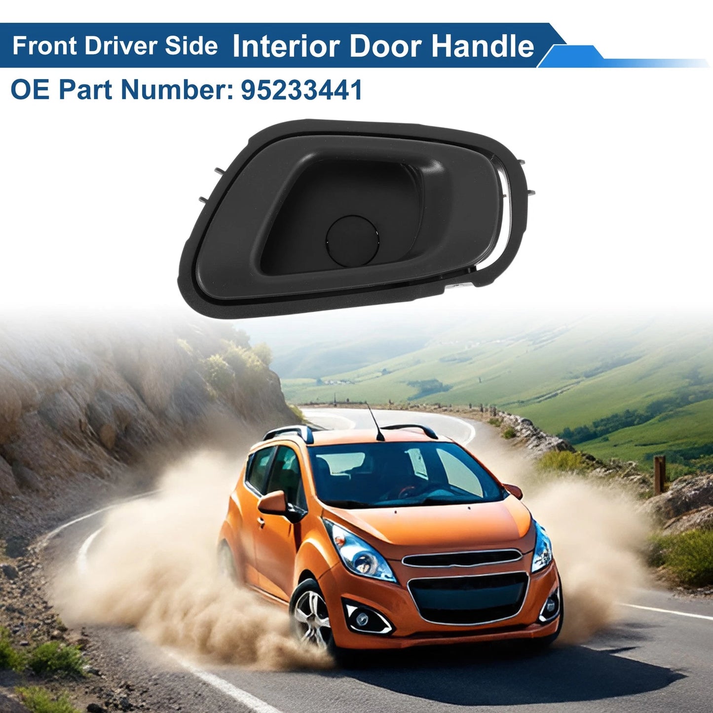 Front Passenger Side Interior Door Handle for Chevrolet Spark (2013-2015)