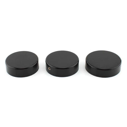 Black Upper Fork Stem Covers for Harley Sportster 48 XL1200 (1988-2013)