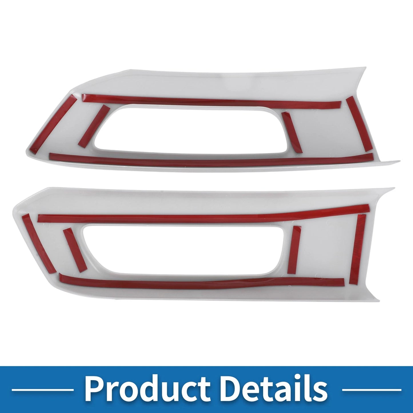 Front Left & Right Headlight Trim Bezels for Land Rover Range Rover Sport (2006-2013)