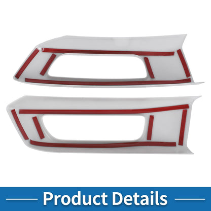 Front Left & Right Headlight Trim Bezels for Land Rover Range Rover Sport (2006-2013)