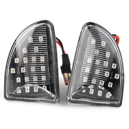 Amber LED Sequential Dynamic Clear Side Marker Light for Smart Fortwo W451 (2007-2014)