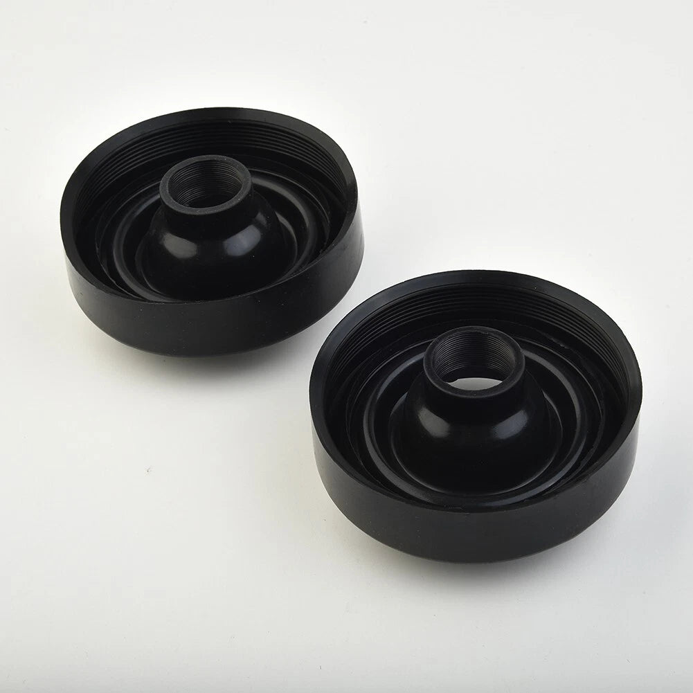 2 x Car Headlight Dust Cover 80MM Soft Rubber for LED HID Xenon Lamps