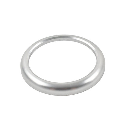 Silver Stopwatch Compass Cover Ring for Porsche 911 718 Boxster Cayenne Macan