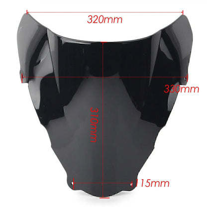 Blue Windscreen Fly Screen for Suzuki SV650 SV650S (1999-2002)