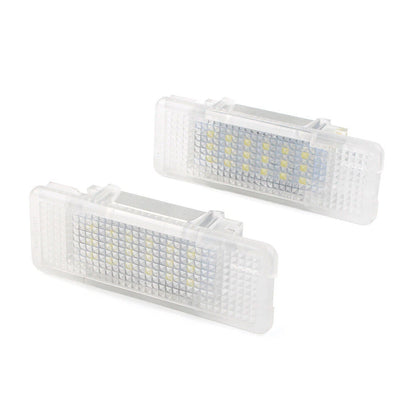 2 x White LED Door Courtesy Lights for BMW E53 X5, E39, Z8, E52 (2000-2006)