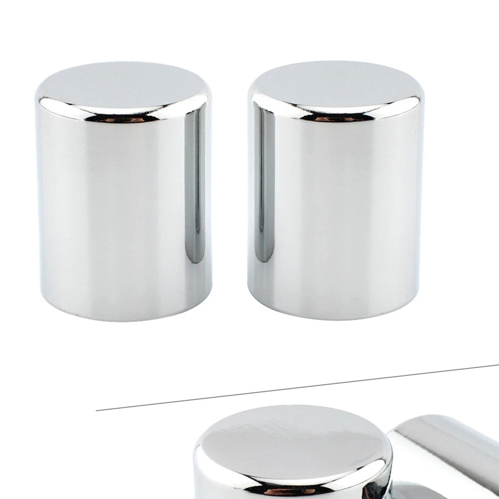 2 x Chrome Docking Hardware Point Cover Kit for Harley Sportster XL883 (2004-2023)