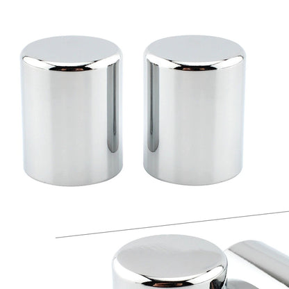 2 x Chrome Docking Hardware Point Cover Kit for Harley Sportster XL883 (2004-2023)