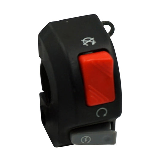 12V 7/8" Motorcycle Handlebar Headlight Fog Light Horn Switch for Various Models