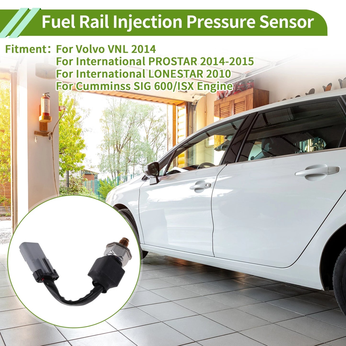 Fuel Injection Pressure Sensor for Volvo VNL (2014) 1 Pc