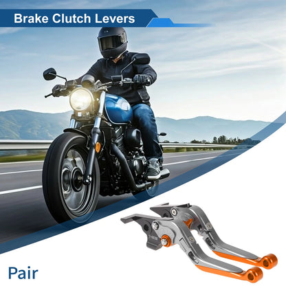 Brake Clutch Levers - Adjustable Short/Long for Yamaha TMAX560 (2020–2024)