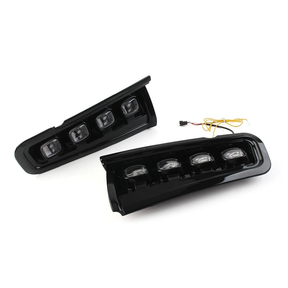 LED DRL Fog Lights with Turn Signal for Ford Bronco (2021-2023)