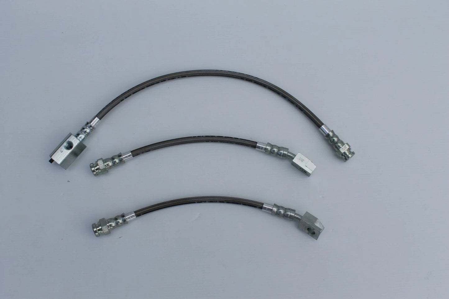 Braided Rear Brake Hose Set (3) for VR, VS Commodore (1993-2007)