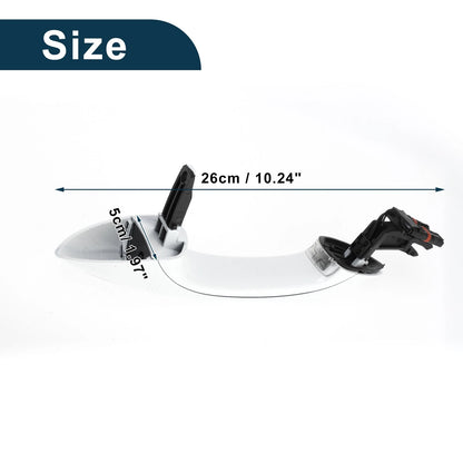 Front Right Exterior Door Handle for BMW F07 White Silver Tone