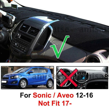 Dash Mat for Chevrolet Sonic Aveo (2012-2016)