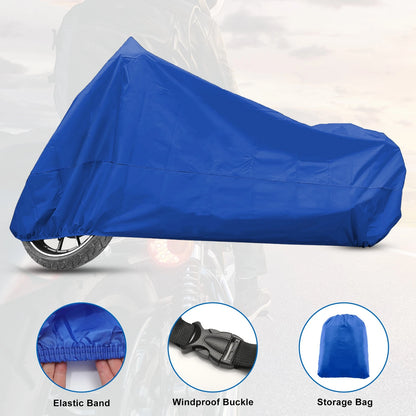 Motorcycle Cover for Universal Scooter Waterproof Blue