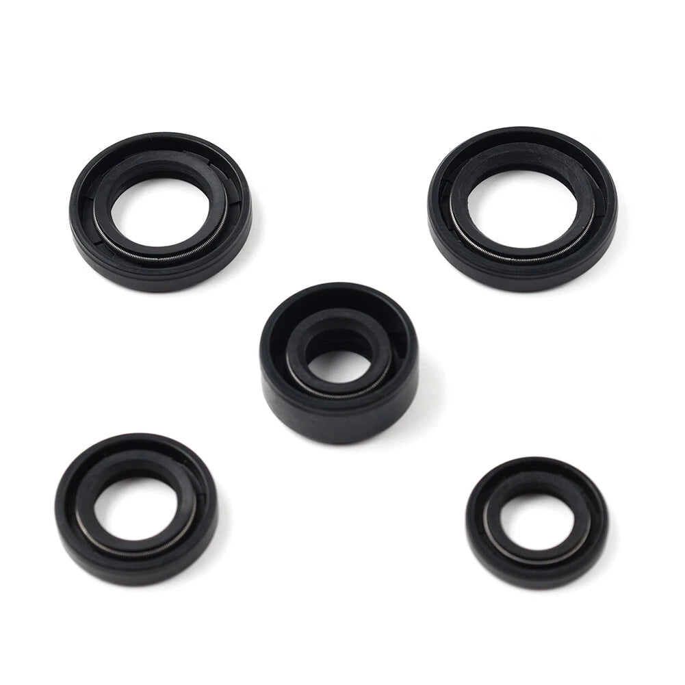 5Pcs Engine Oil Seal Kit for Honda TRX70 TRX90 ATC70 C70 CL70 CRF50 Z50