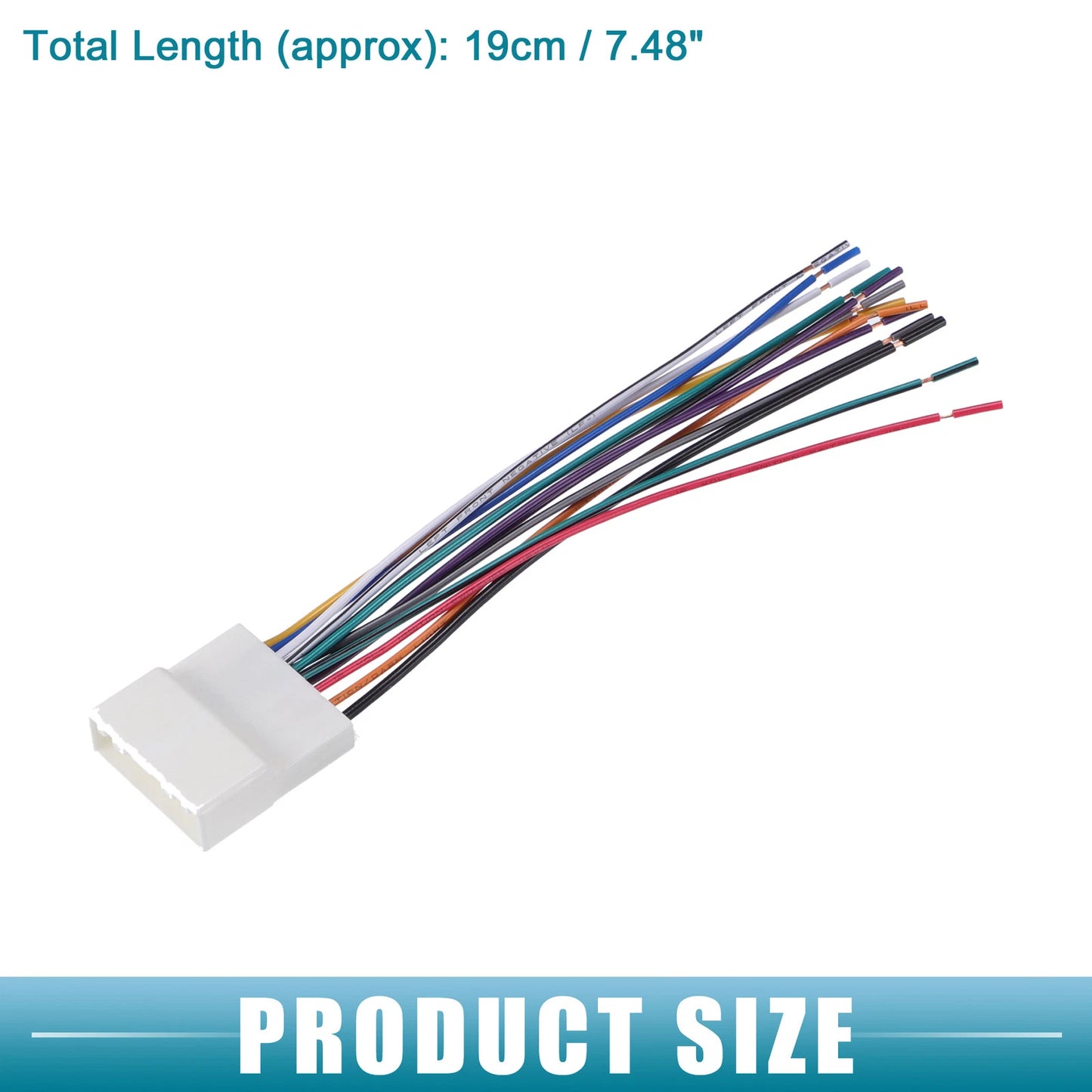 Car Stereo CD Player Radio Wiring Harness & Antenna Adapter for Nissan