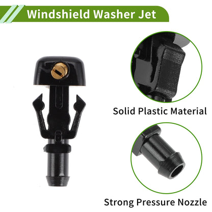 Windshield Washer Nozzle & Hose Connector for Nissan (2000-2006)