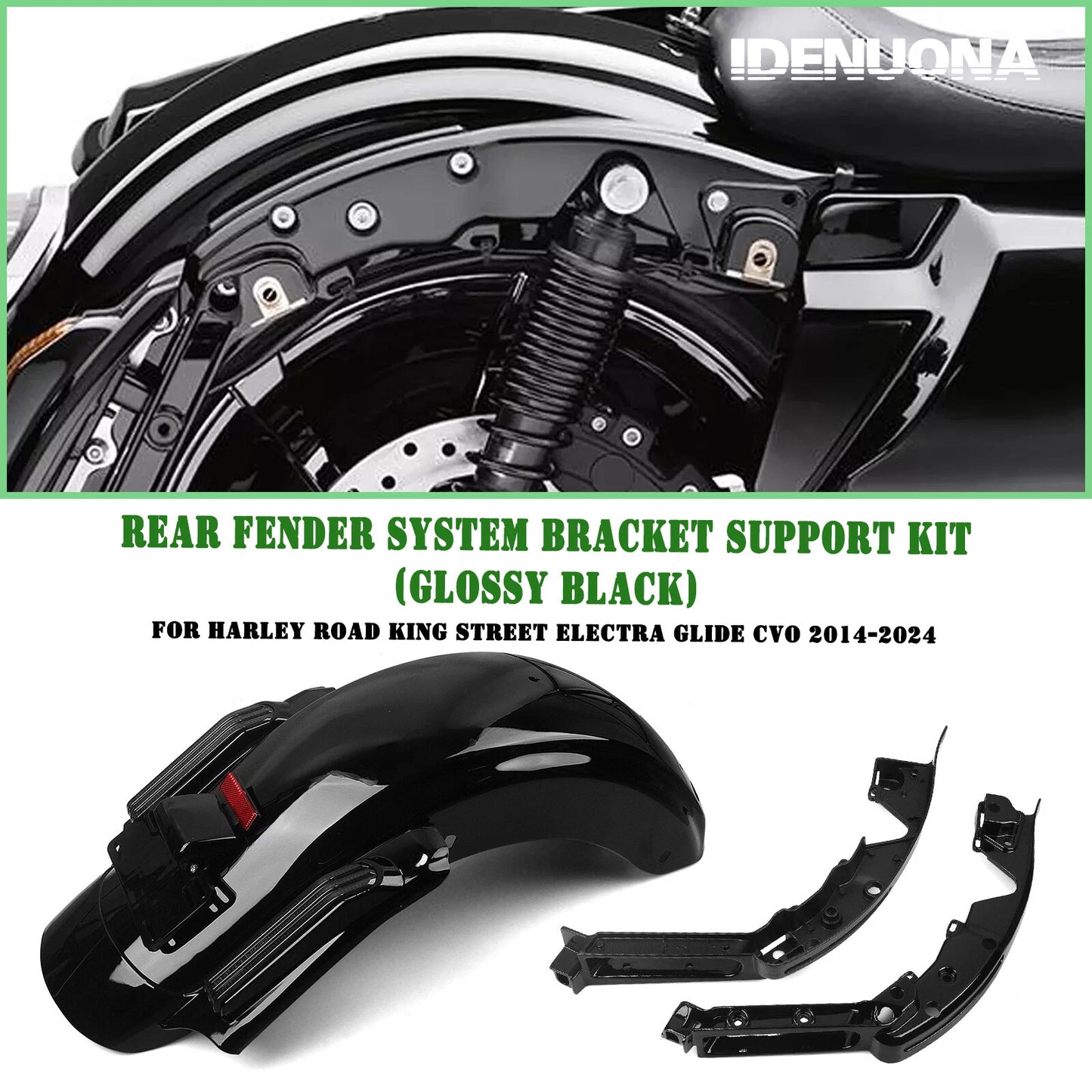 Rear Fender Support Kit for Harley Street Electra Glide CVO (2014-2024)