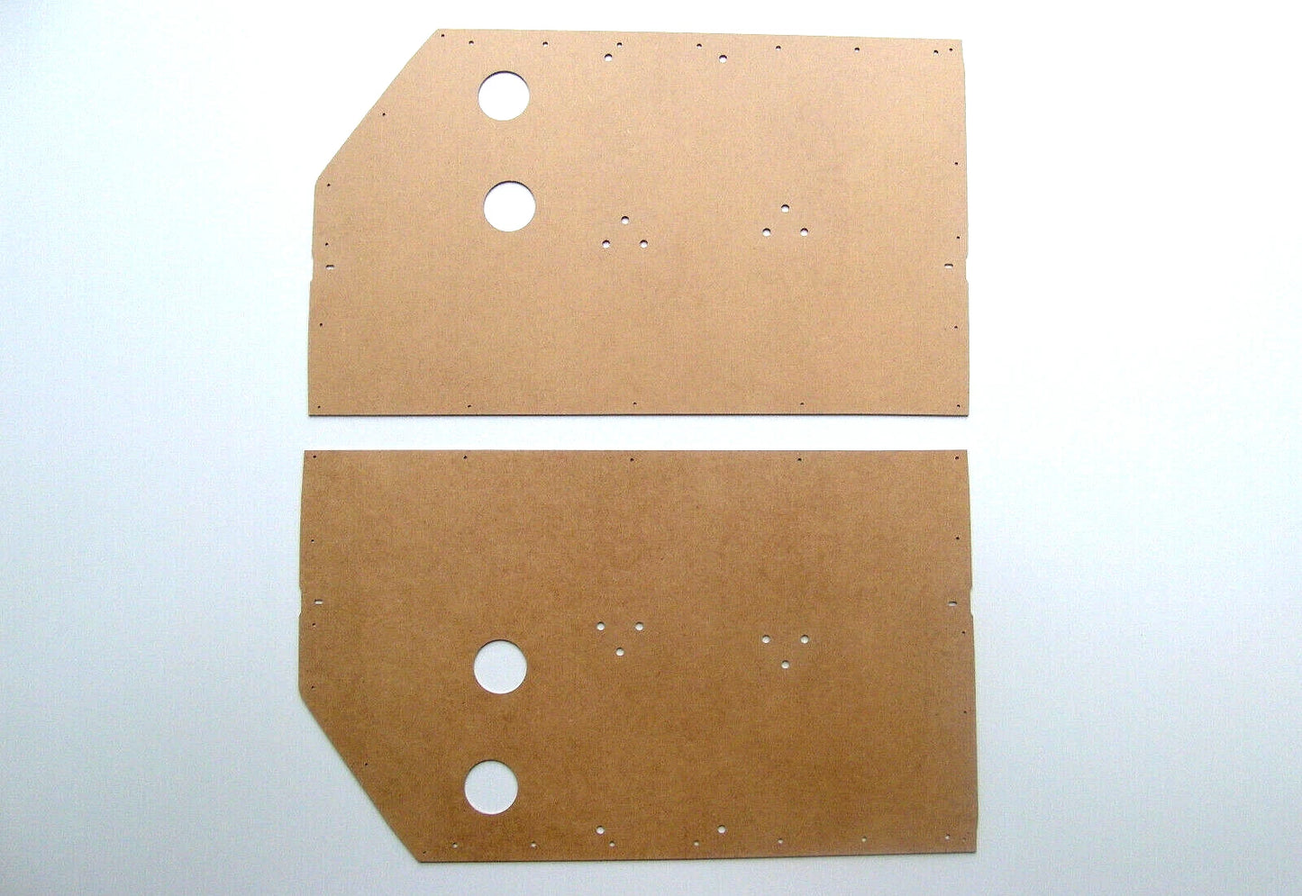 Door Panel Pair L+R Cardboard for Porsche 356 C (1964-1965)