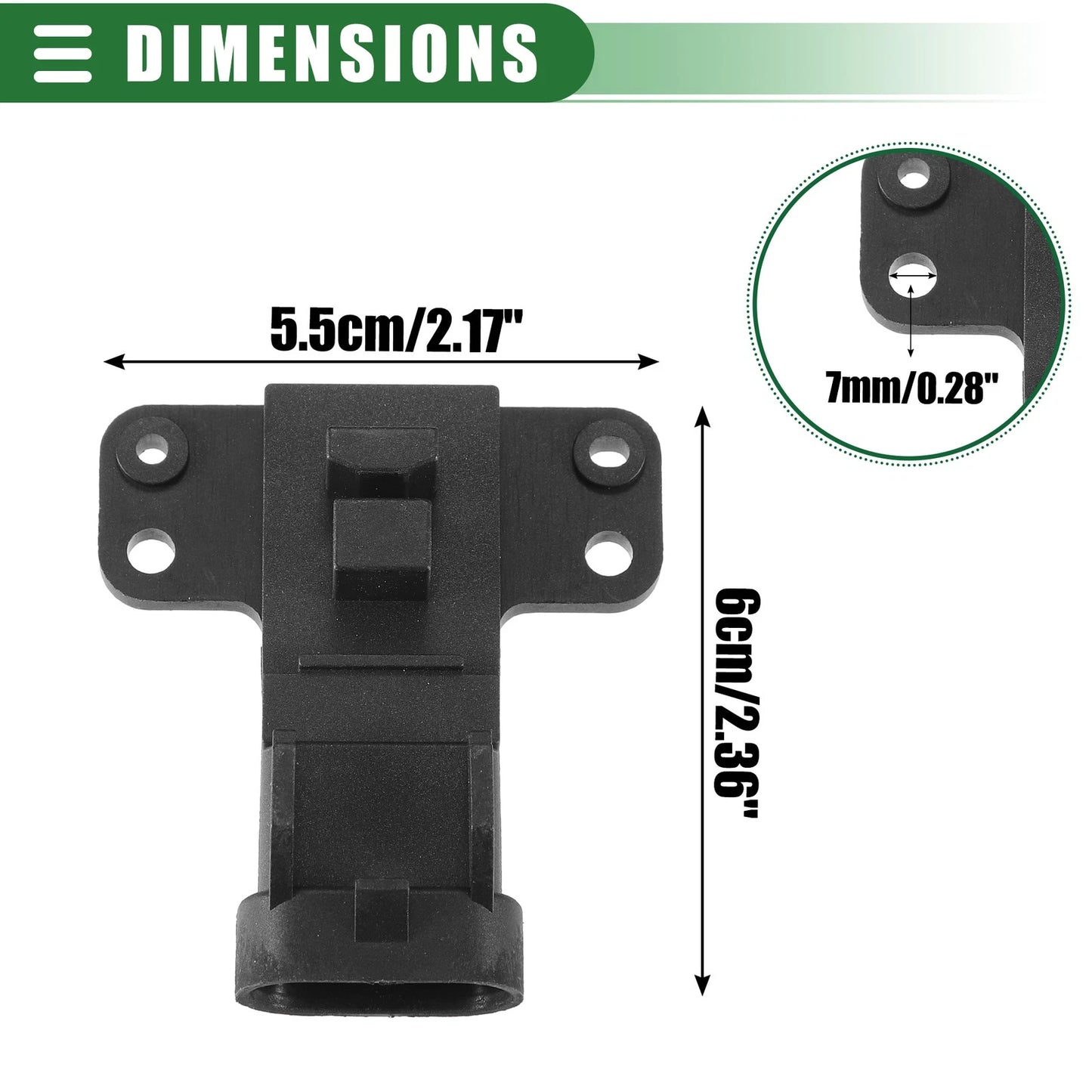Engine Camshaft Position Sensor for Chevrolet Express ABS Black