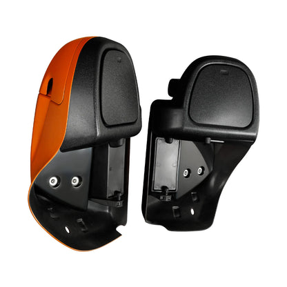 Vented Leg Fairings for Harley Touring 2014-2024 - Scorched Orange