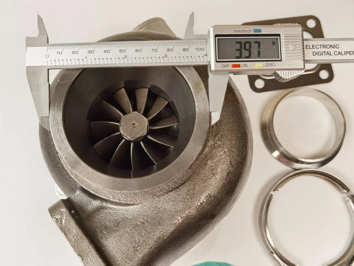 Turbocharger for GT3582 GT45R T4 T3T4 Billet A/R .70 Front V-Band ()