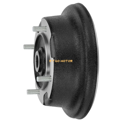 Front Brake Drum W/Bolts for Kawasaki KAF400 Mule 600/610 (2005–2016)