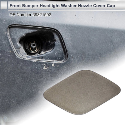 Bumper Headlight Washer Nozzle Cover Cap for Volvo (Copper Tone)