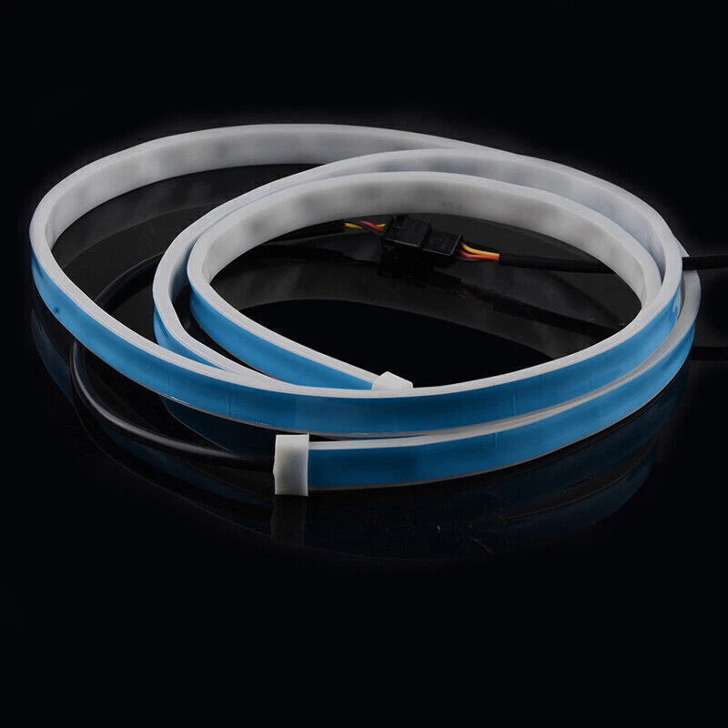 RGB LED Strip Car Trunk Flow Warning Lamp