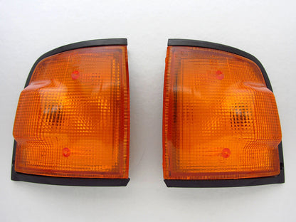 Isuzu TF TFR Holden Rodeo Corner Lights - Black Orange (1997-2003)